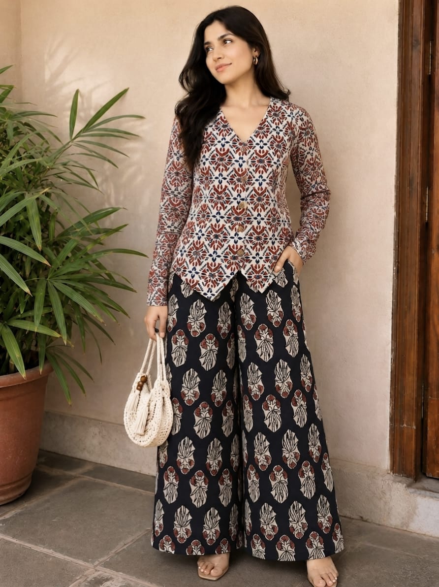 Printed Cotton Co-ords/ Suits for Office wear