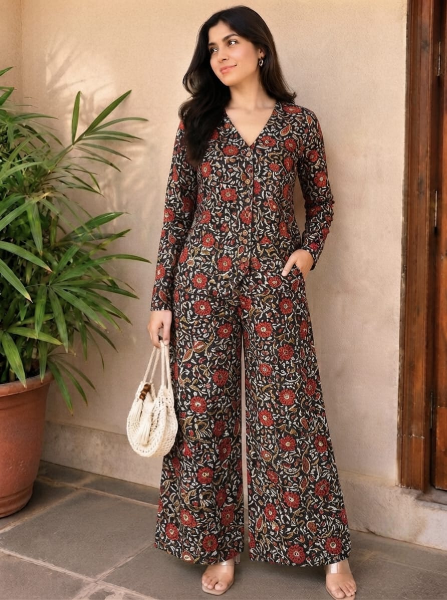 Printed Cotton Co-ords/ Suits for Office wear