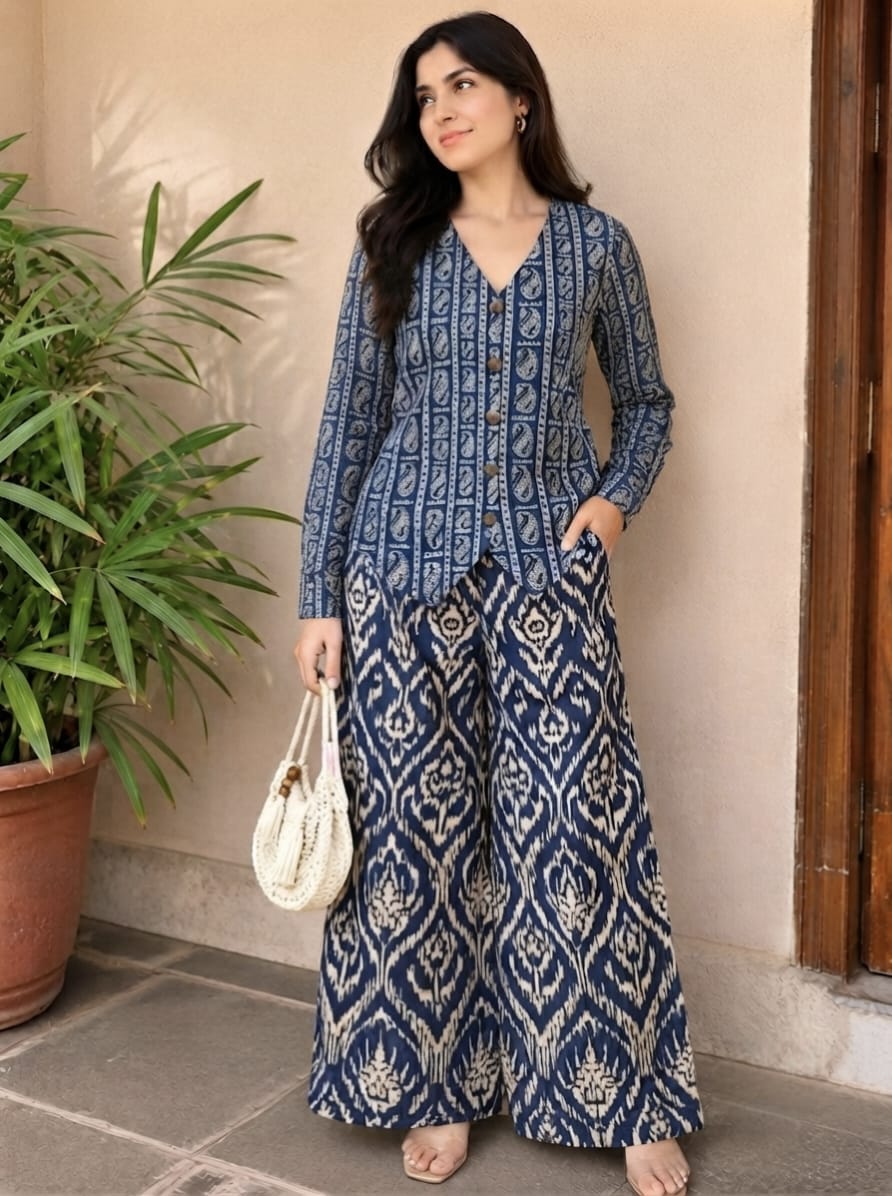 Printed Cotton Co-ords/ Suits for Office wear