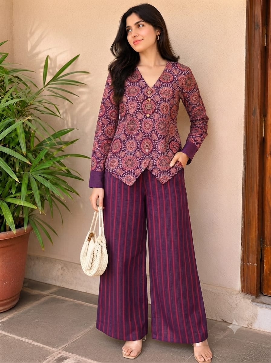 Printed Cotton Co-ords/ Suits for Office wear
