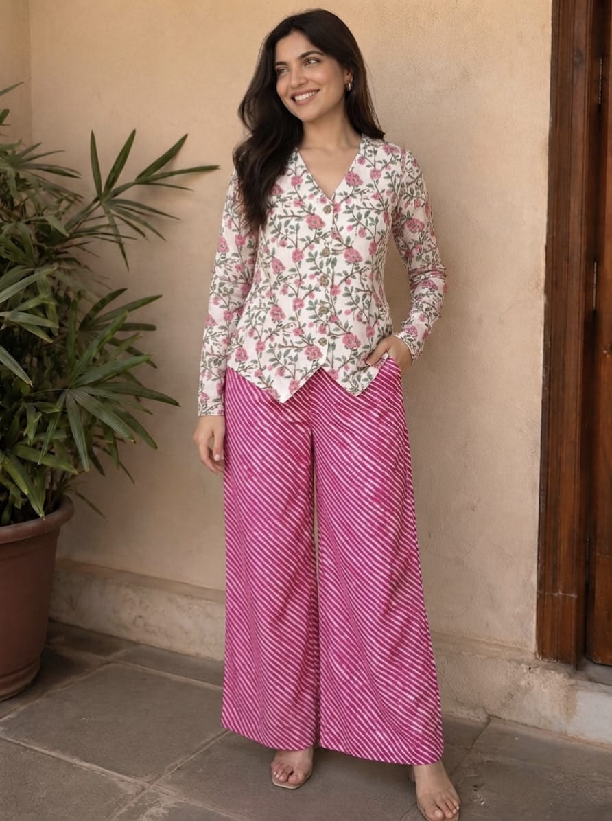Printed Cotton Co-ords/ Suits for Office wear