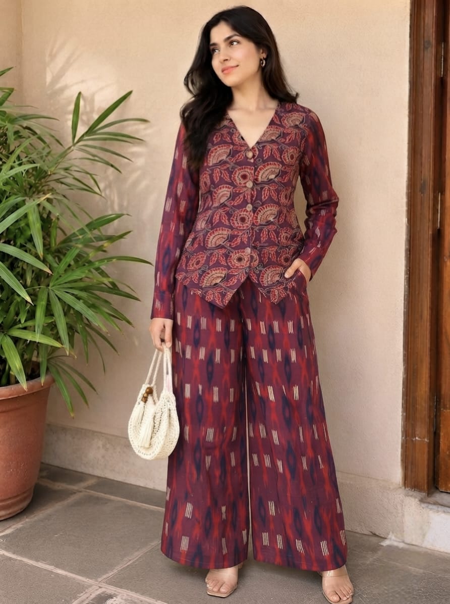 Printed Cotton Co-ords/ Suits for Office wear