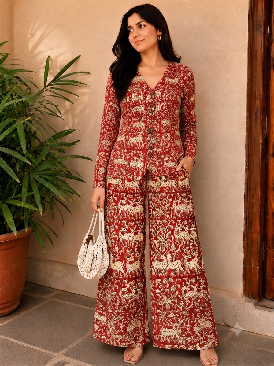 Printed Cotton Co-ords/ Suits for Office wear