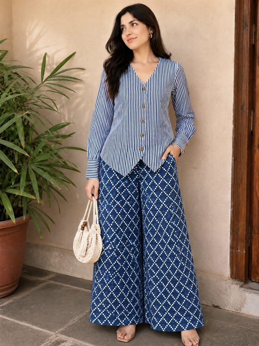 Printed Cotton Co-ords/ Suits for Office wear