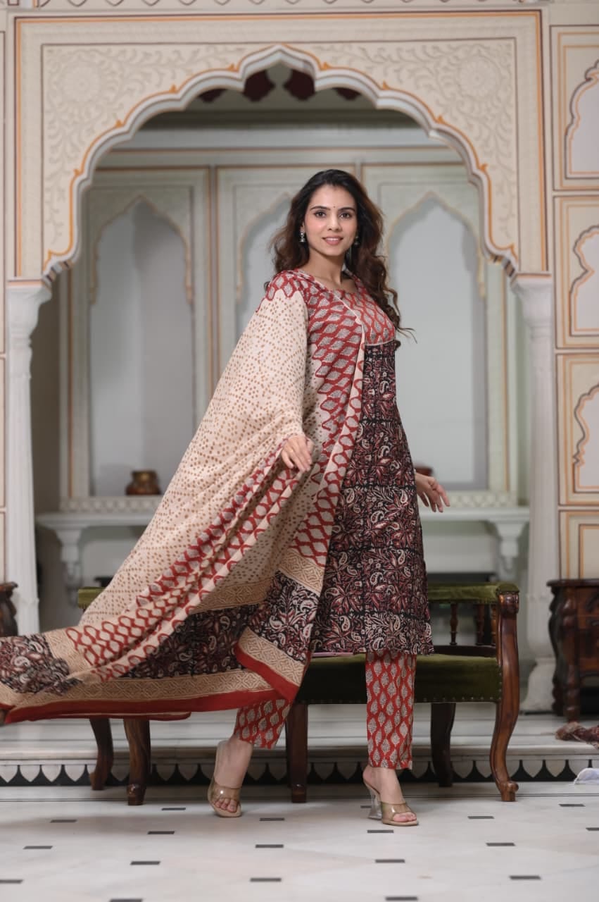 Printed Cotton Kurtis/ Suits for Office wear