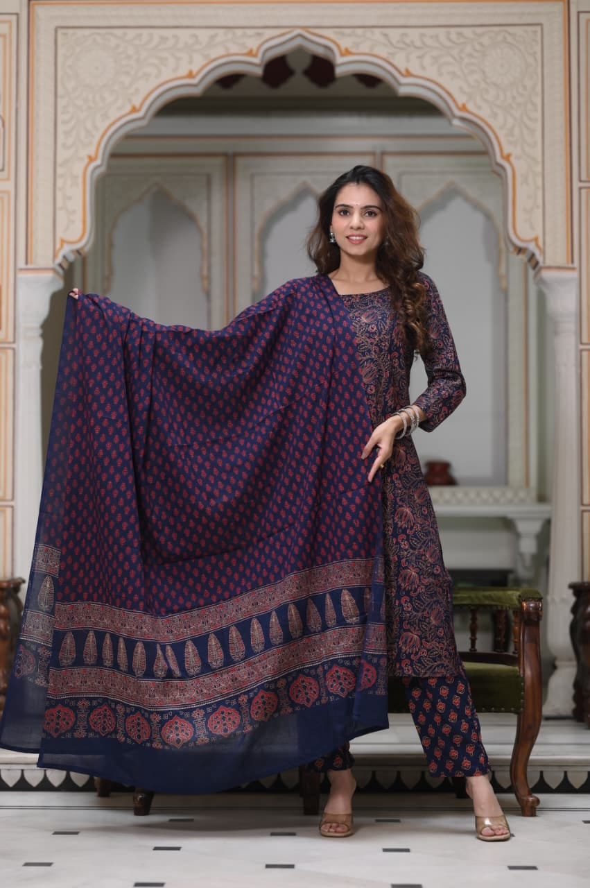 Printed Cotton Kurtis/ Suits for Office wear
