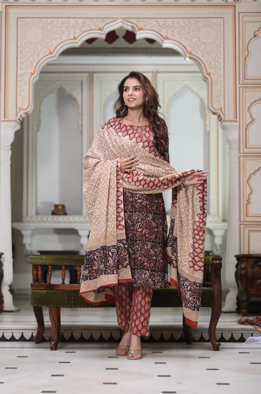 Printed Cotton Kurtis/ Suits for Office wear