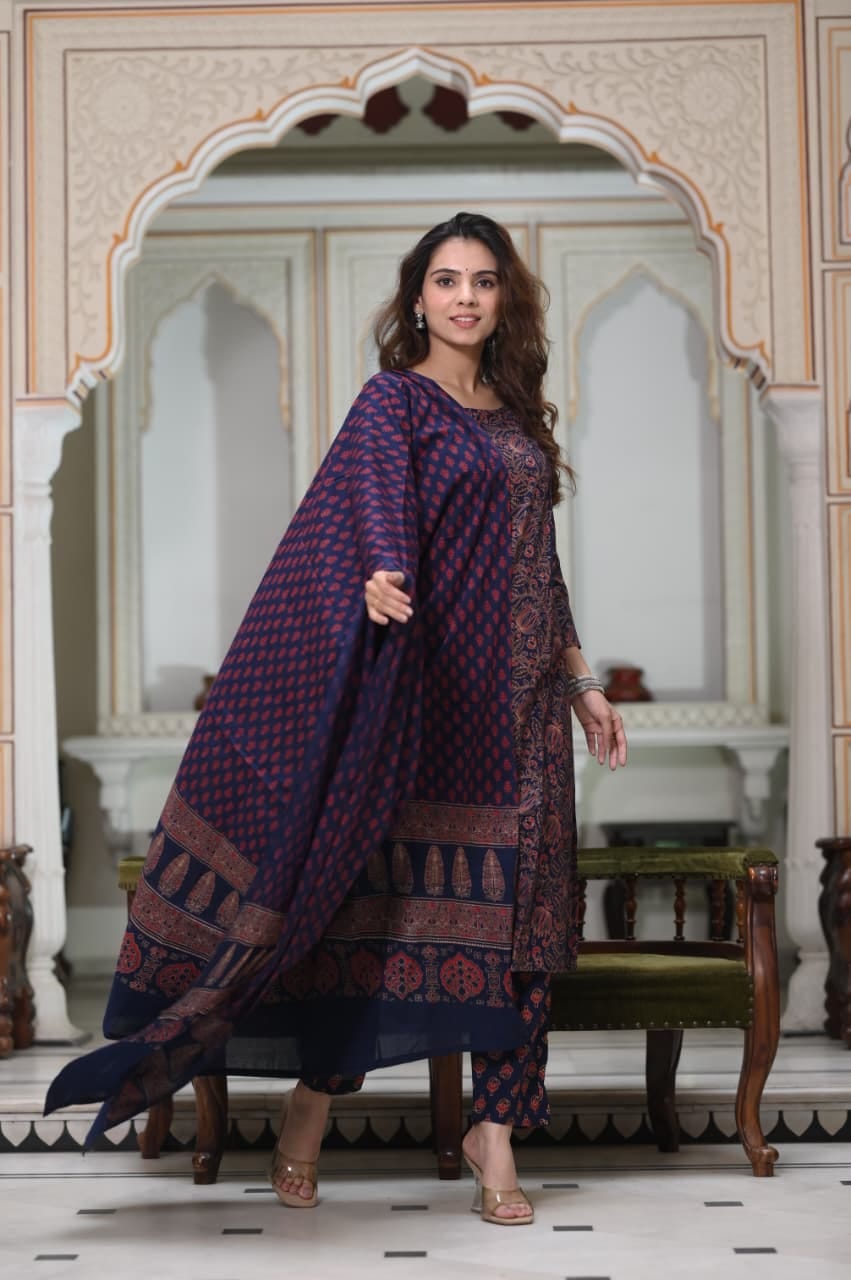 Printed Cotton Kurtis/ Suits for Office wear