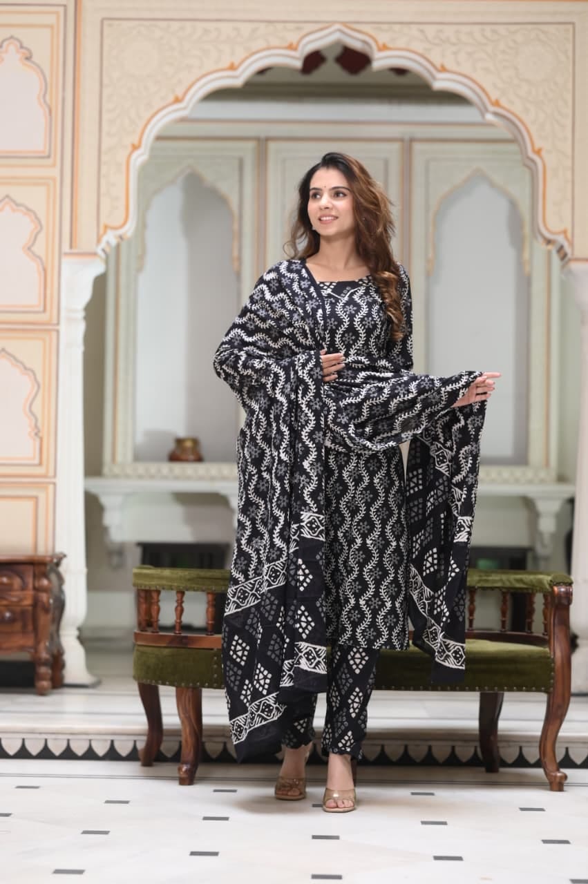 Printed Cotton Kurtis/ Suits for Office wear