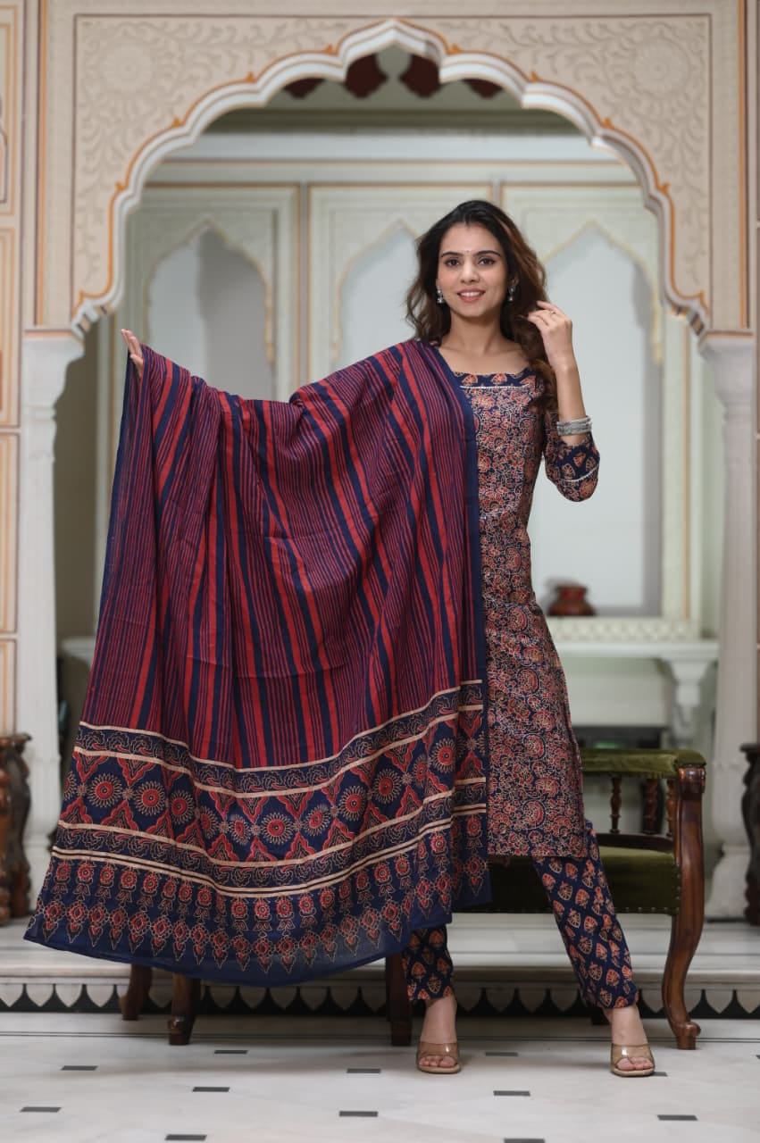 Printed Cotton Kurtis/ Suits for Office wear