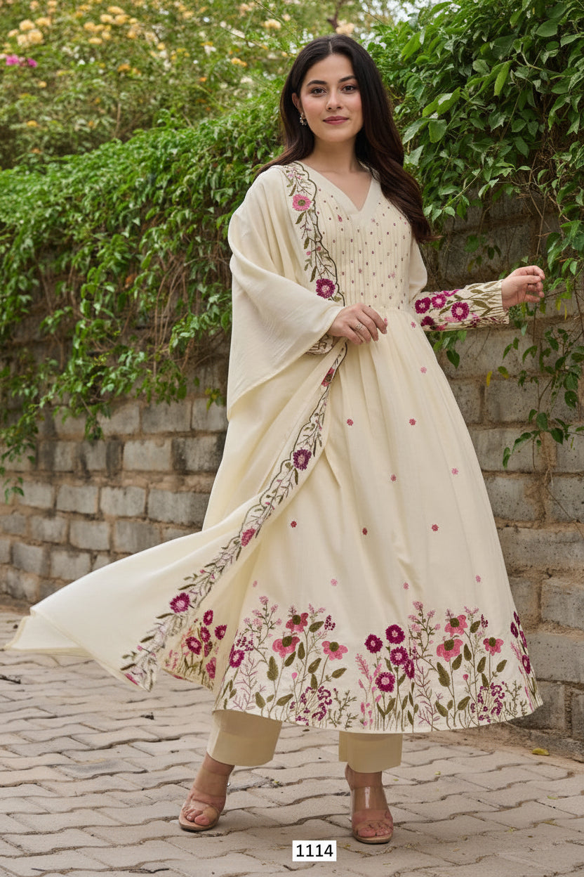 Festive and Embroidered Kurti sets