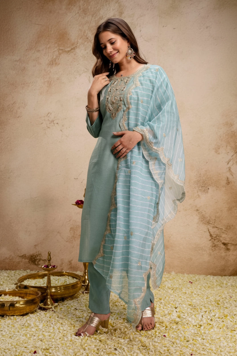 Festive and Embroidered Kurti sets