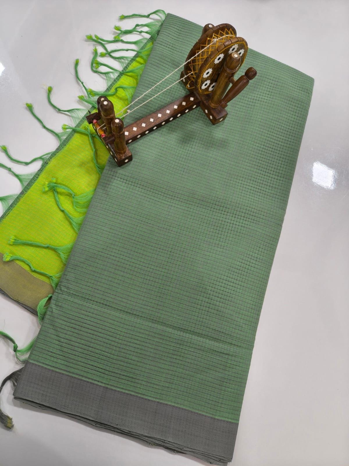 Mangalagiri Cotton Sarees without jerry border collection