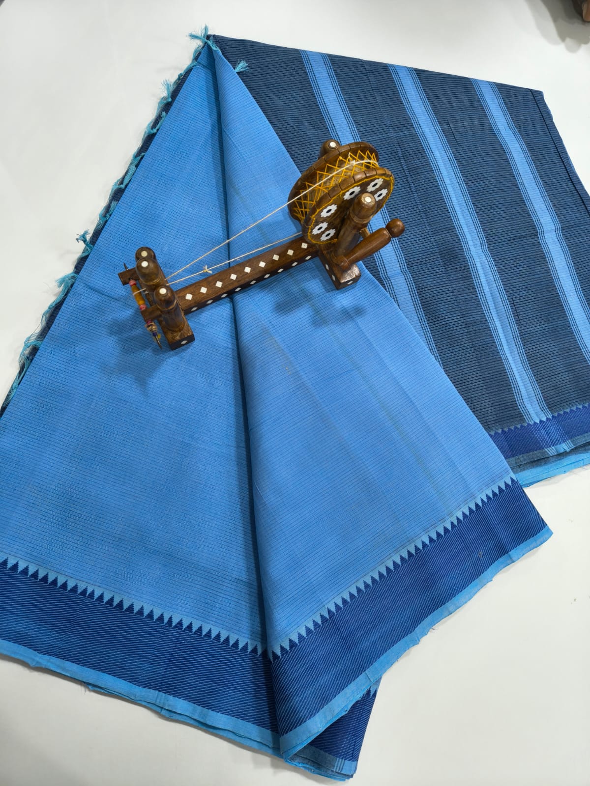 Mangalagiri Cotton Sarees with thread border collection