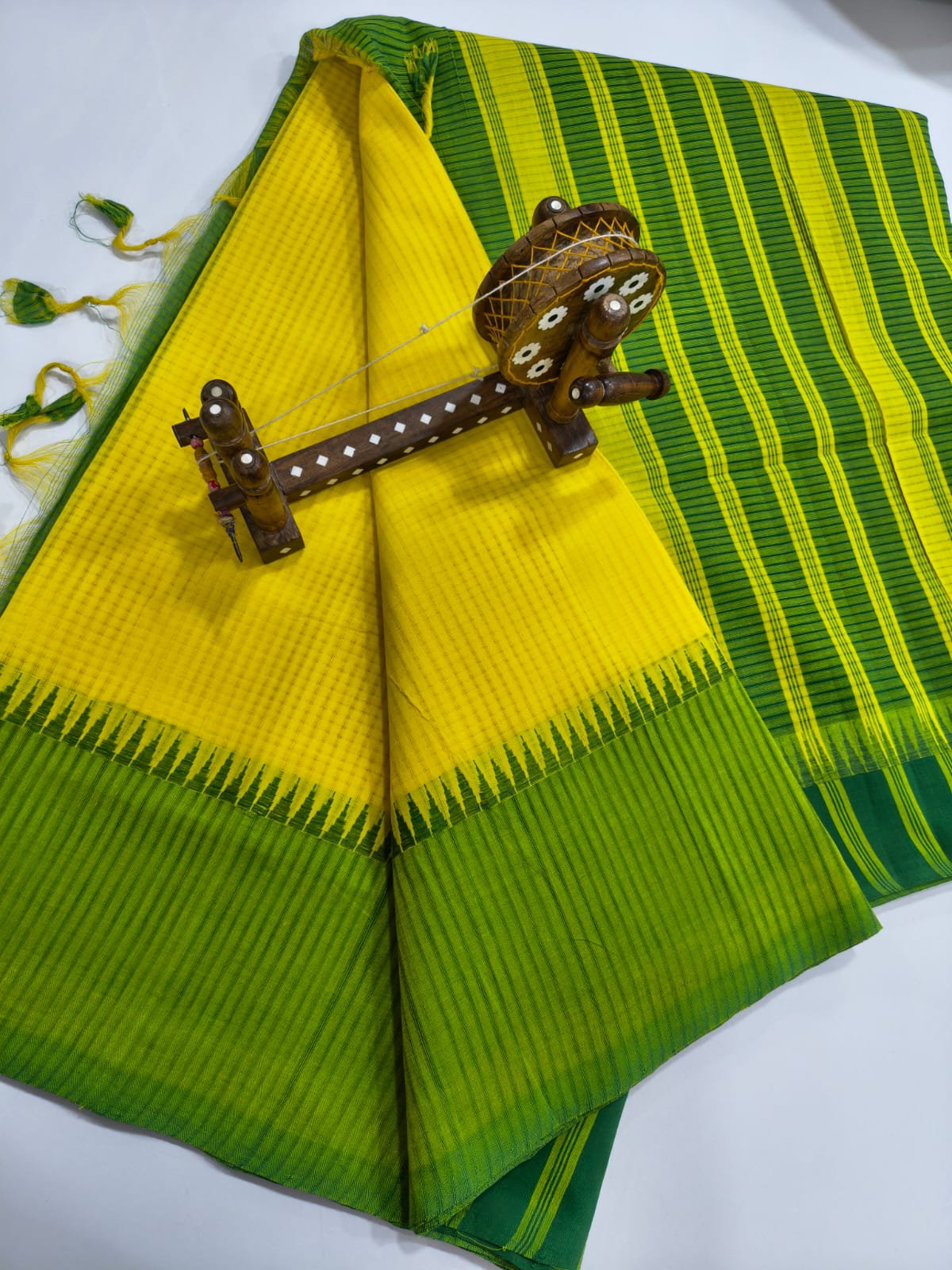Mangalagiri Cotton Sarees with thread border collection