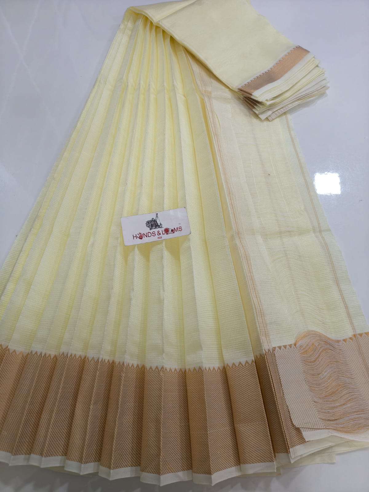 Mangalagiri Powerloom Pattu Sarees with 150K Nizam border collection