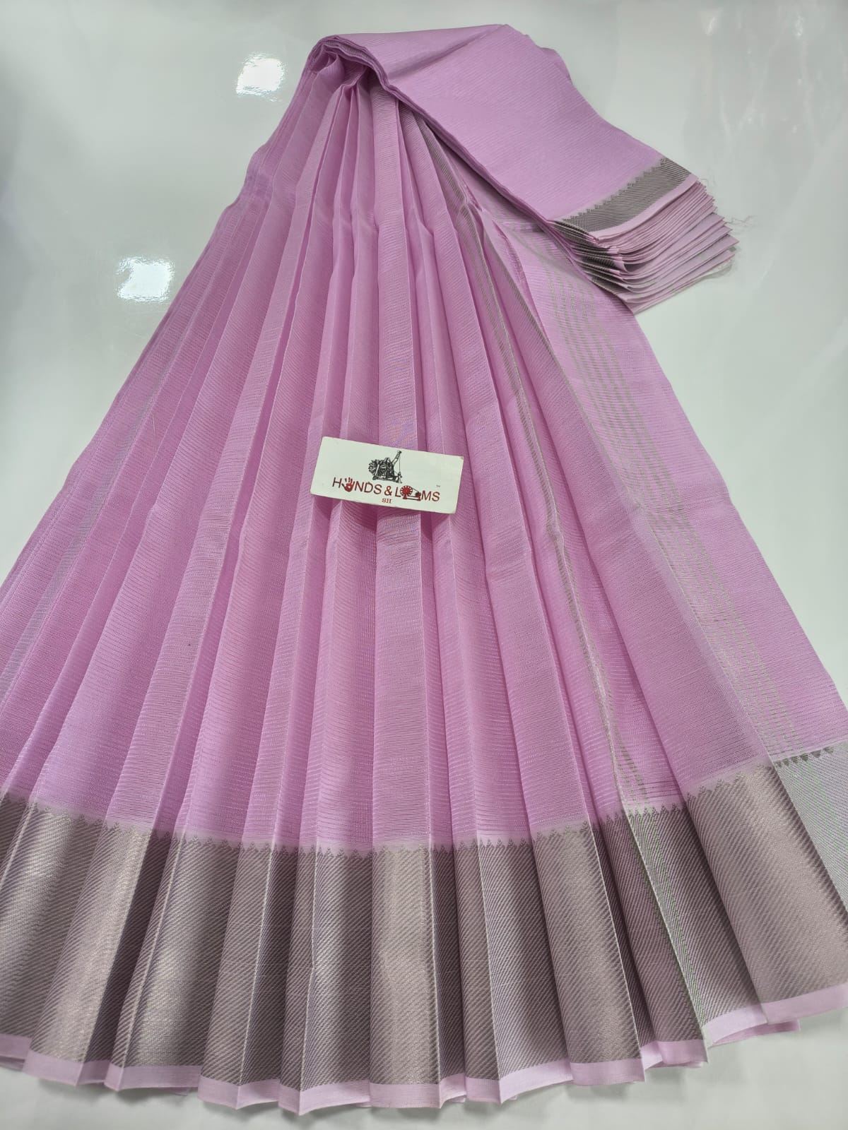 Mangalagiri Powerloom Pattu Sarees with 150K Nizam border collection