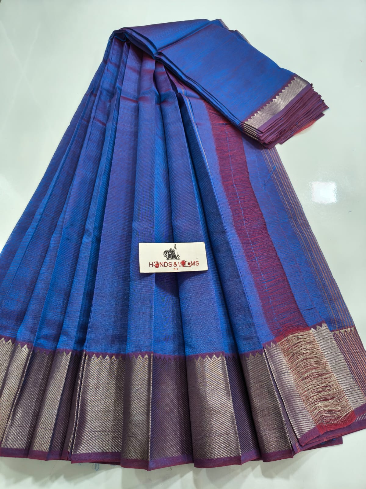 Mangalagiri Powerloom Pattu Sarees with 150K Nizam border collection