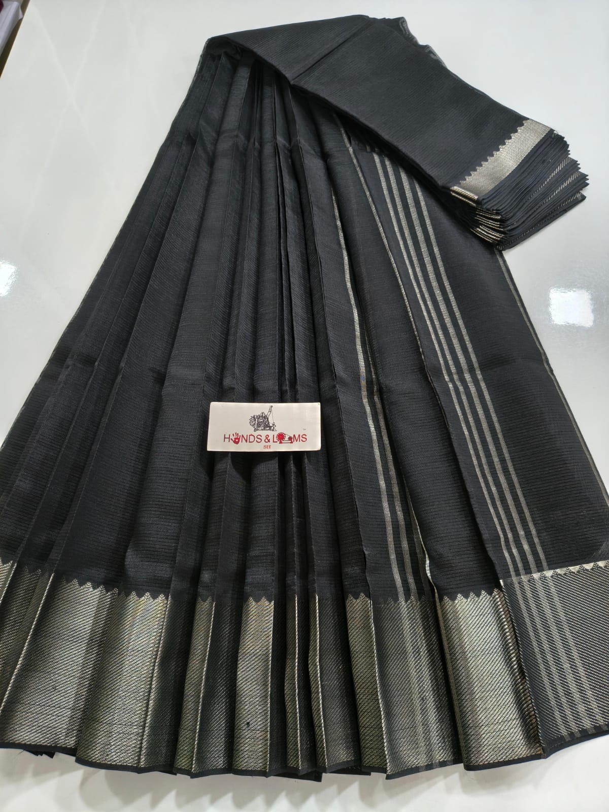 Mangalagiri Powerloom Pattu Sarees with 150K Nizam border collection