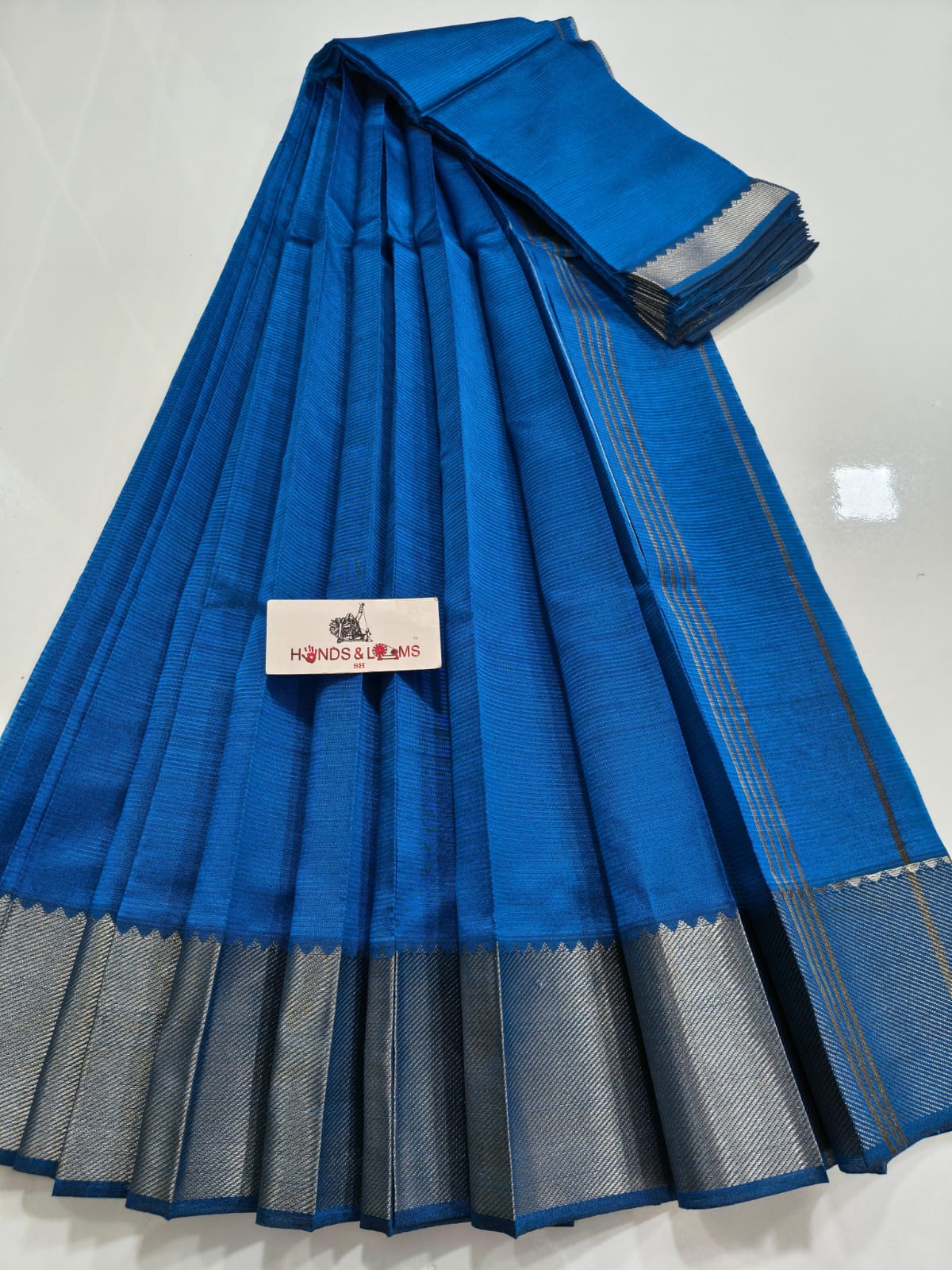 Mangalagiri Powerloom Pattu Sarees with 150K Nizam border collection