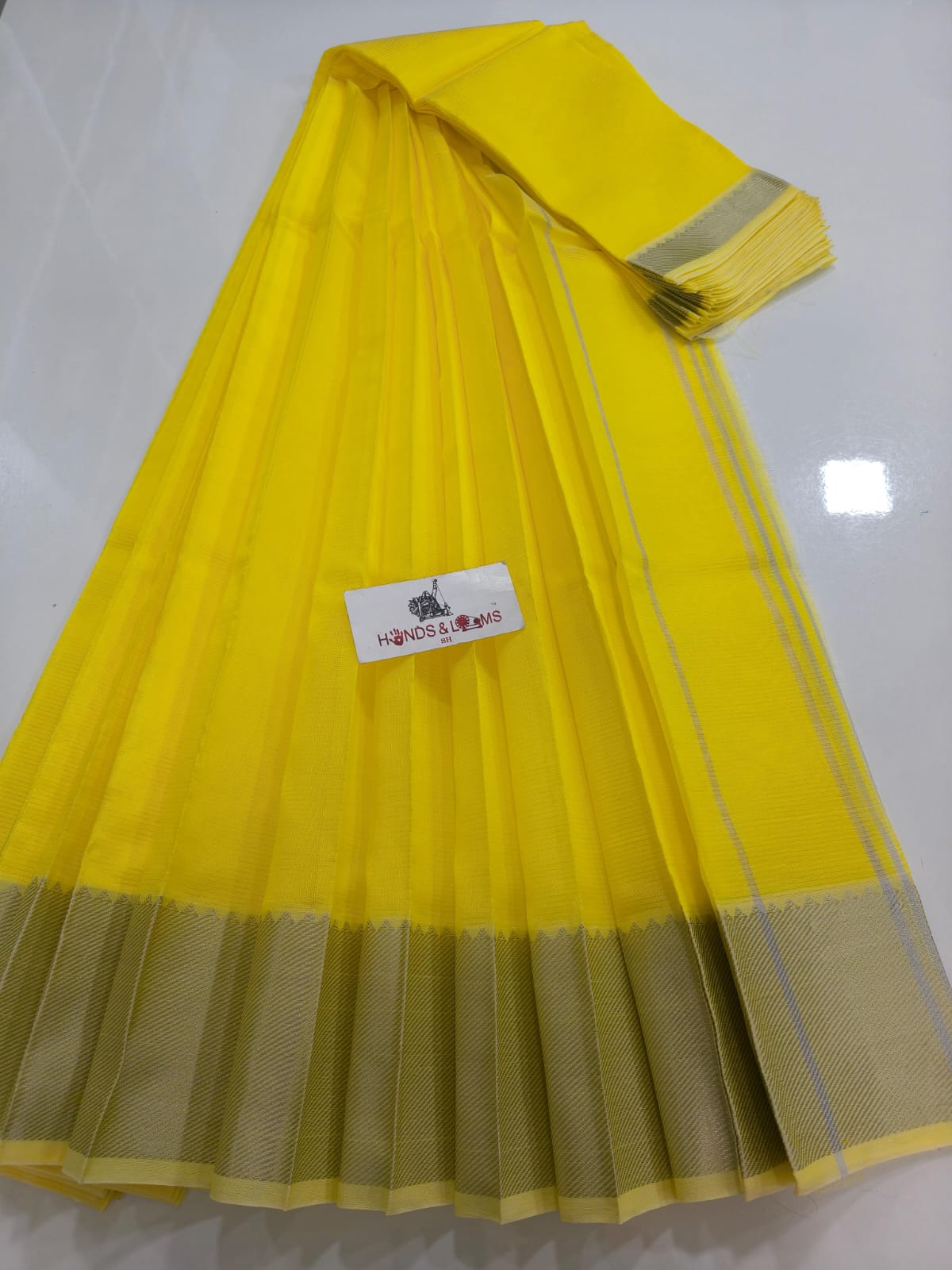 Mangalagiri Powerloom Pattu Sarees with 150K Nizam border collection