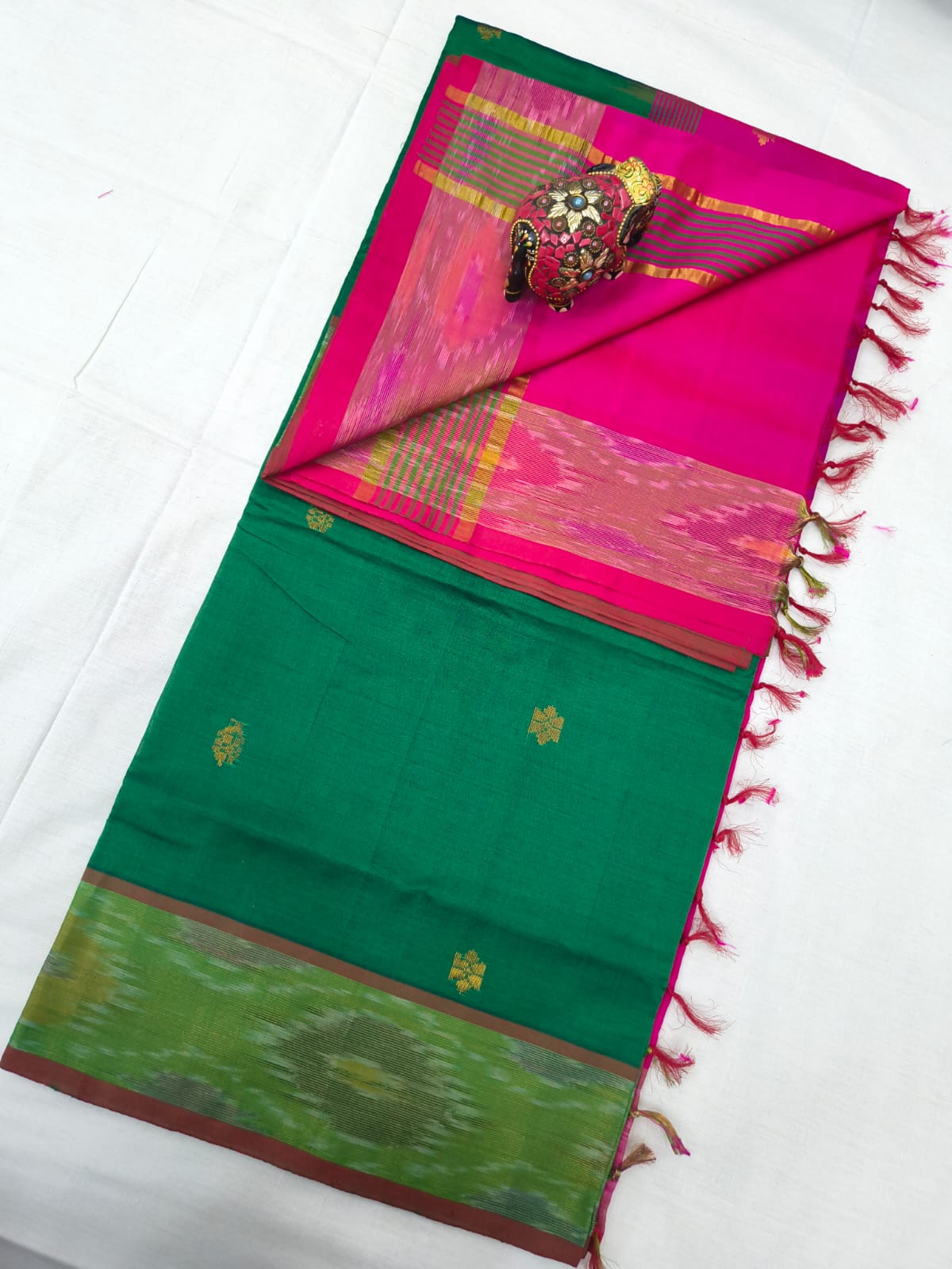 Mangalagiri Handloom Pattu Sarees with Hand Butta collection