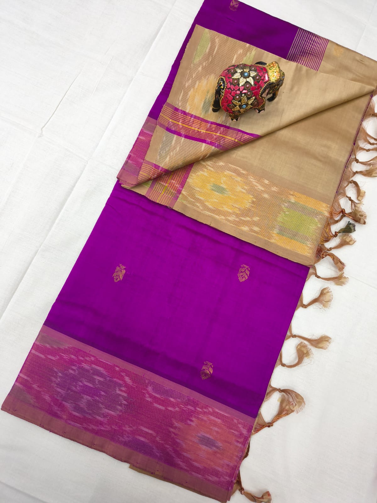 Mangalagiri Handloom Pattu Sarees with Hand Butta collection
