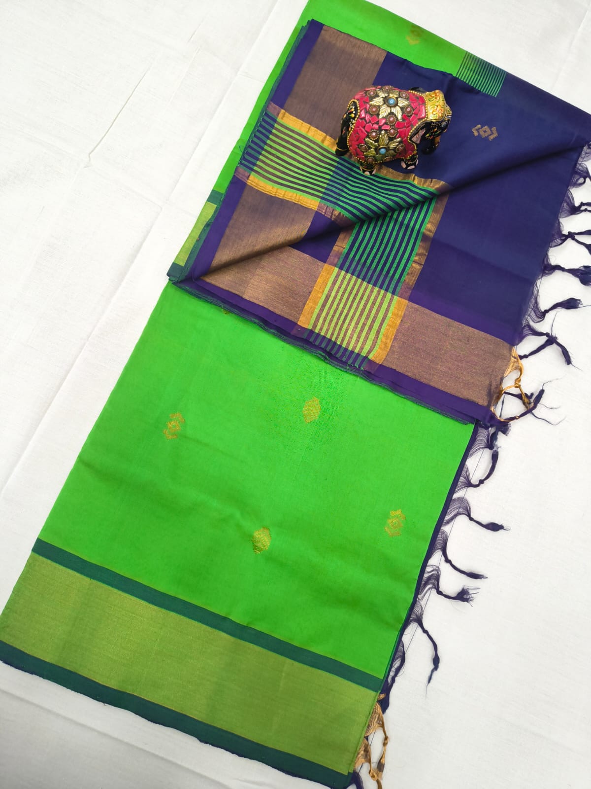Mangalagiri Handloom Pattu Sarees with Hand Butta collection