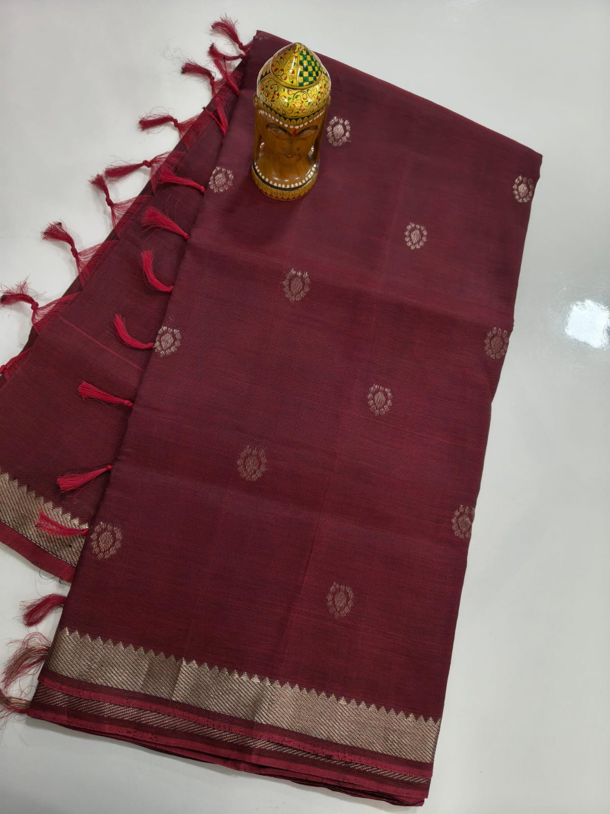 Mangalagiri Handloom Pattu Sarees with Small butta collection