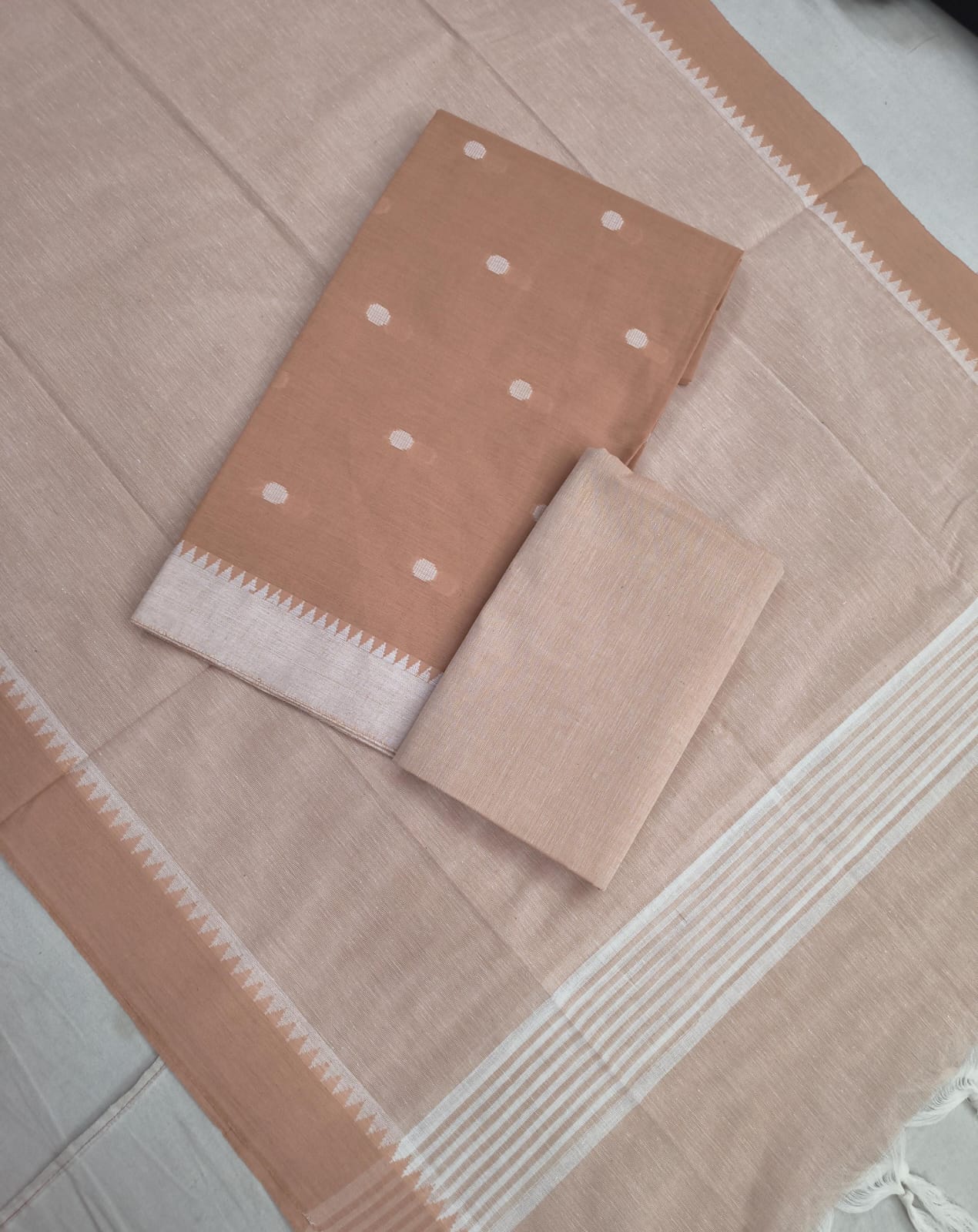 Mangalagiri cotton butta dress materials collection