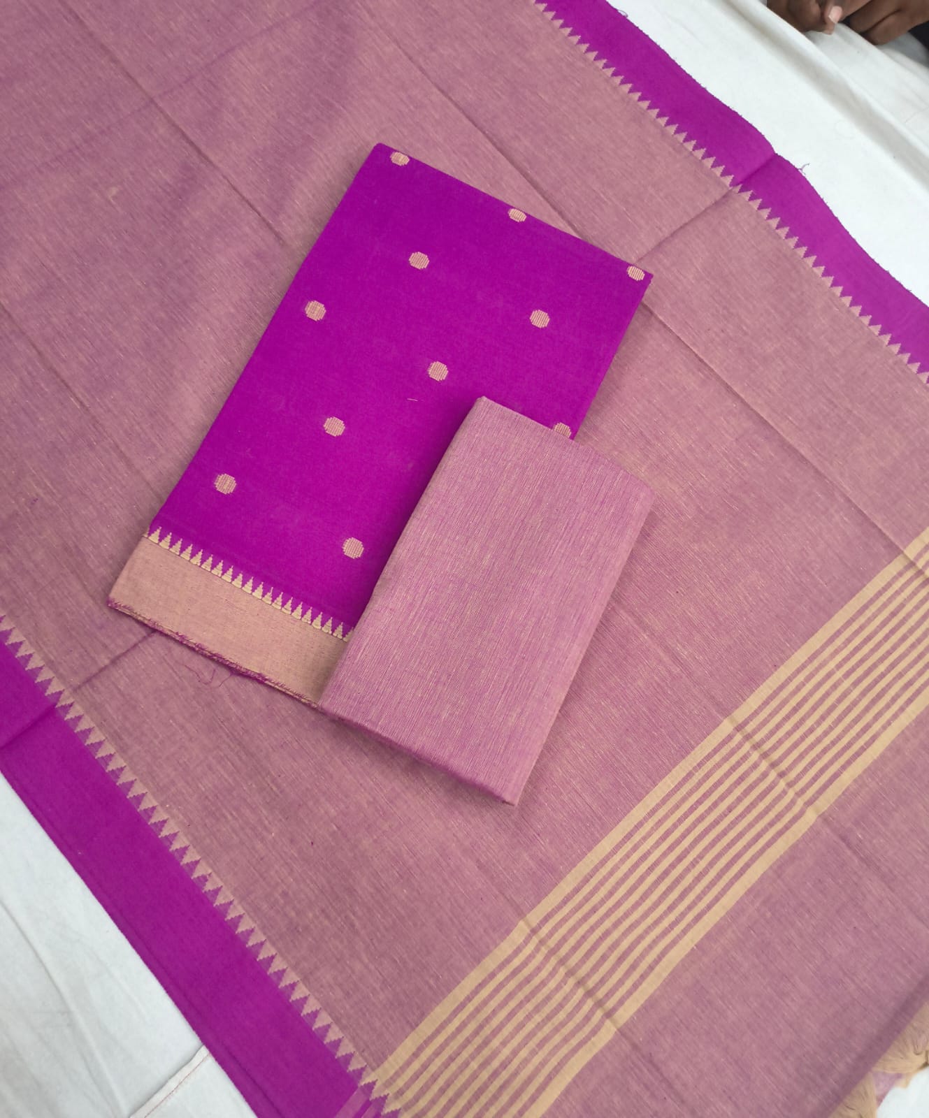 Mangalagiri cotton butta dress materials collection