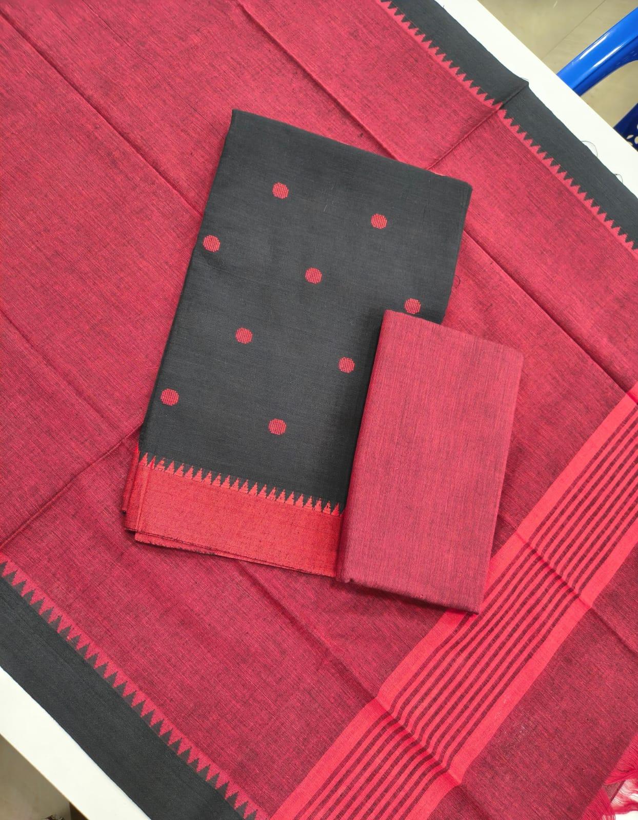 Mangalagiri cotton butta dress materials collection
