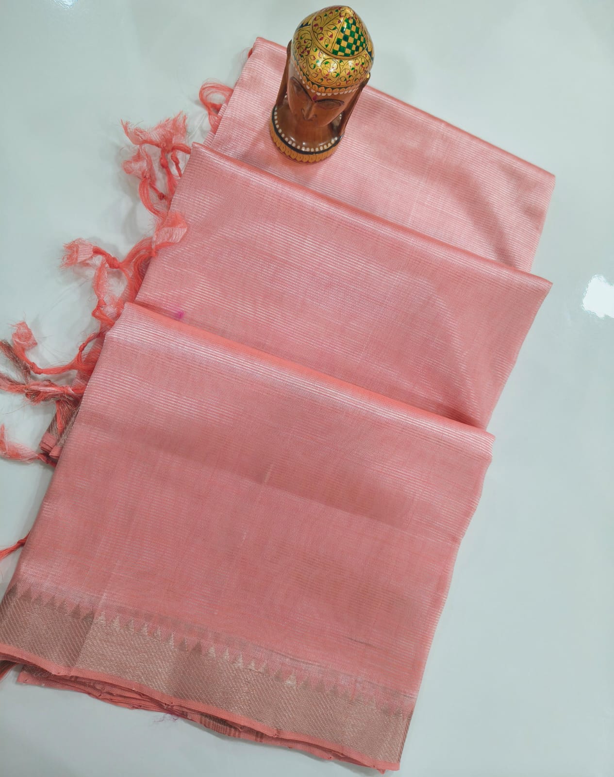 Mangalagiri Handloom Pattu Sarees with nizam border