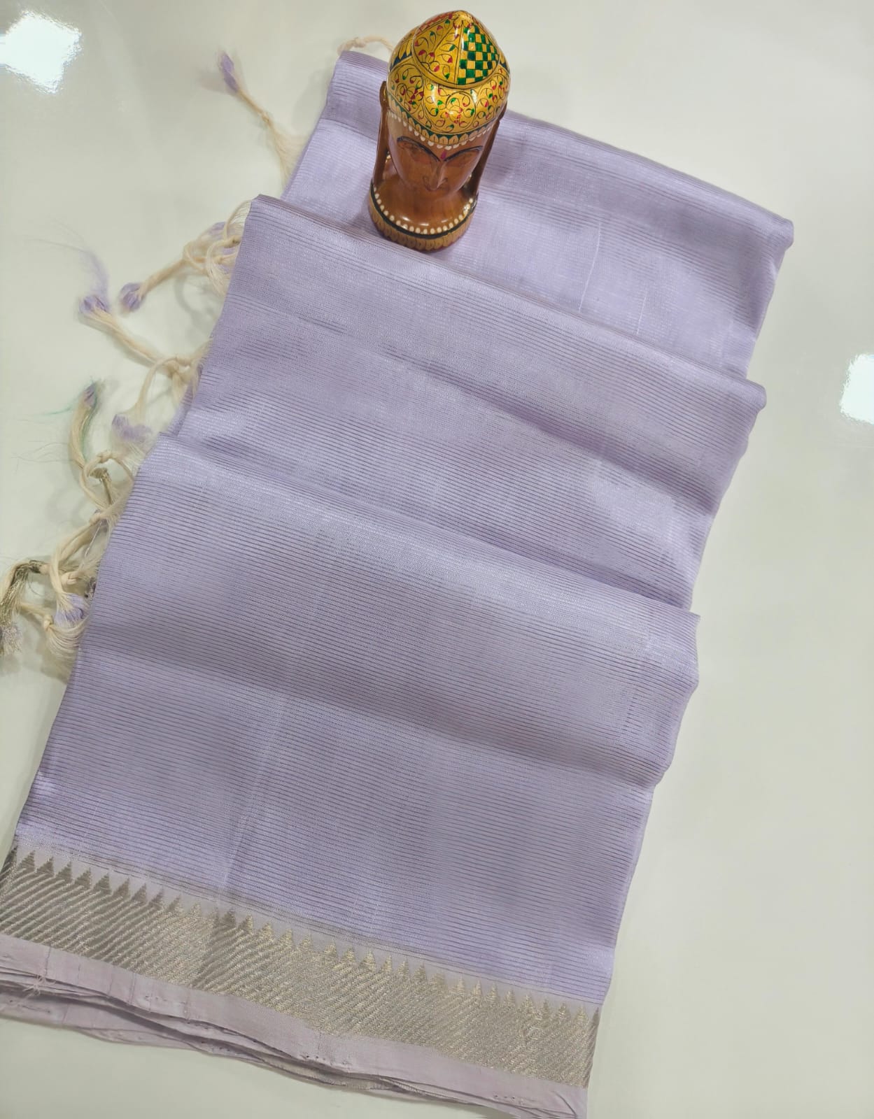 Mangalagiri Handloom Pattu Sarees with nizam border
