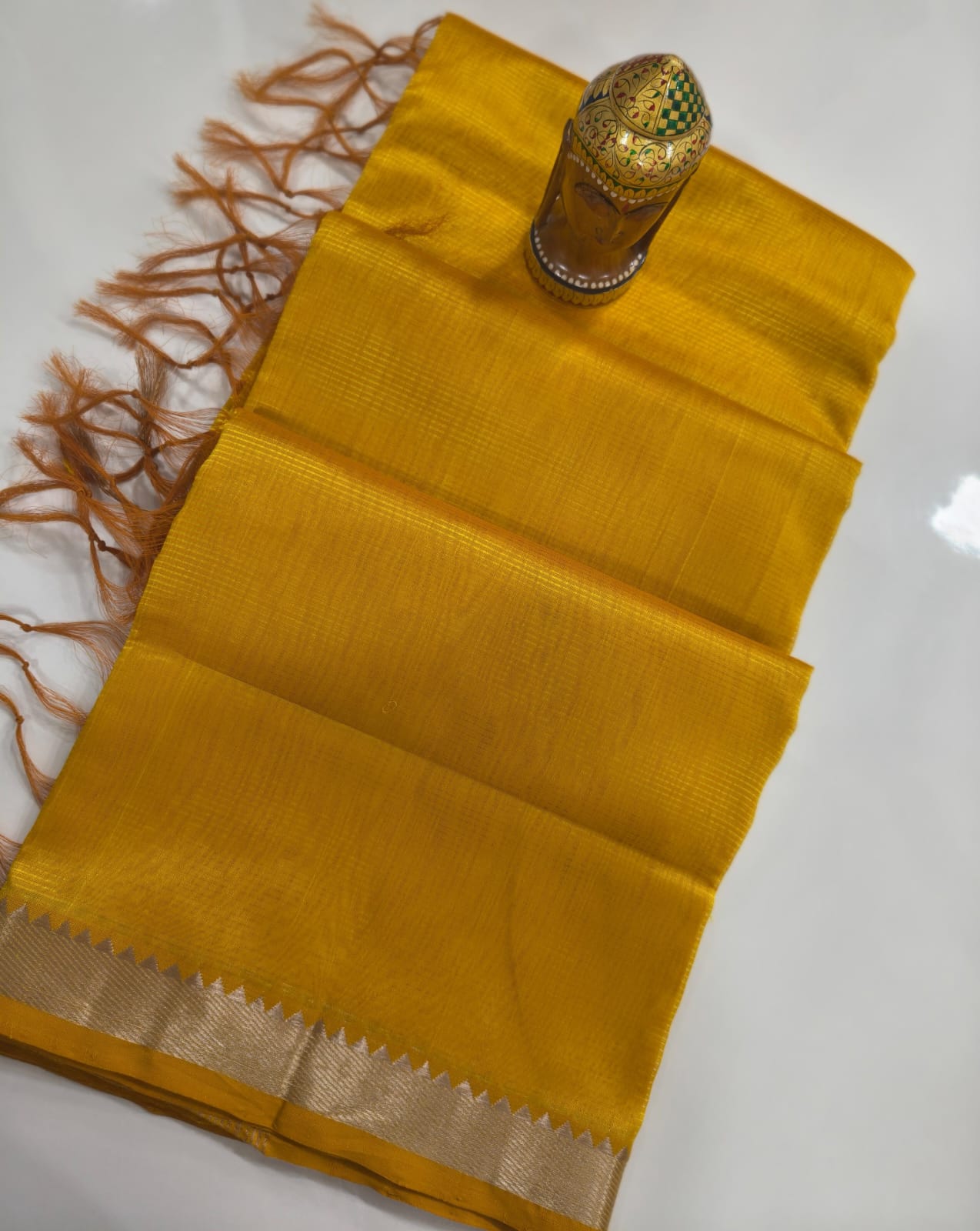 Mangalagiri Handloom Pattu Sarees with nizam border
