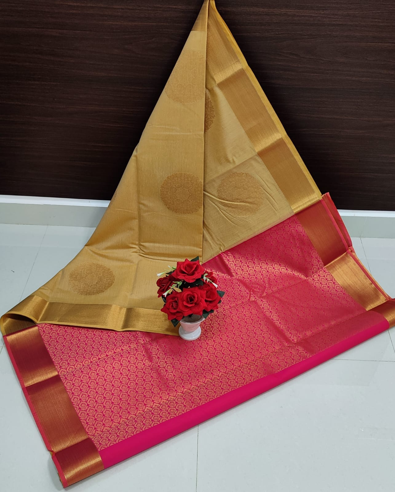 Chanderi Kuppadam Silk Cotton Sarees