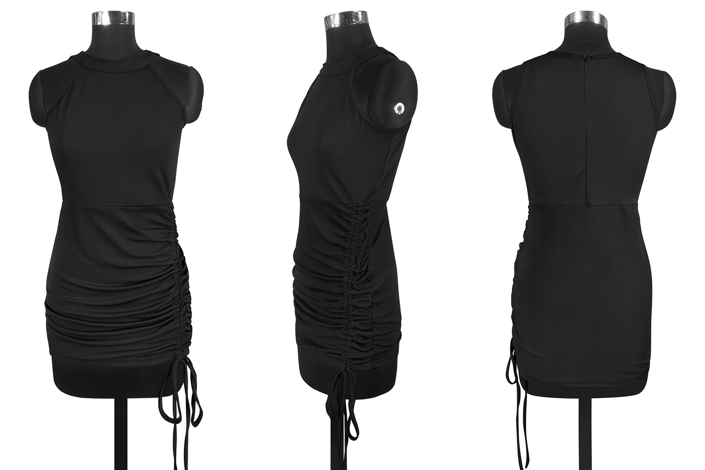 Western Wear Dress Knitting Black Solid Np D 1281 Black