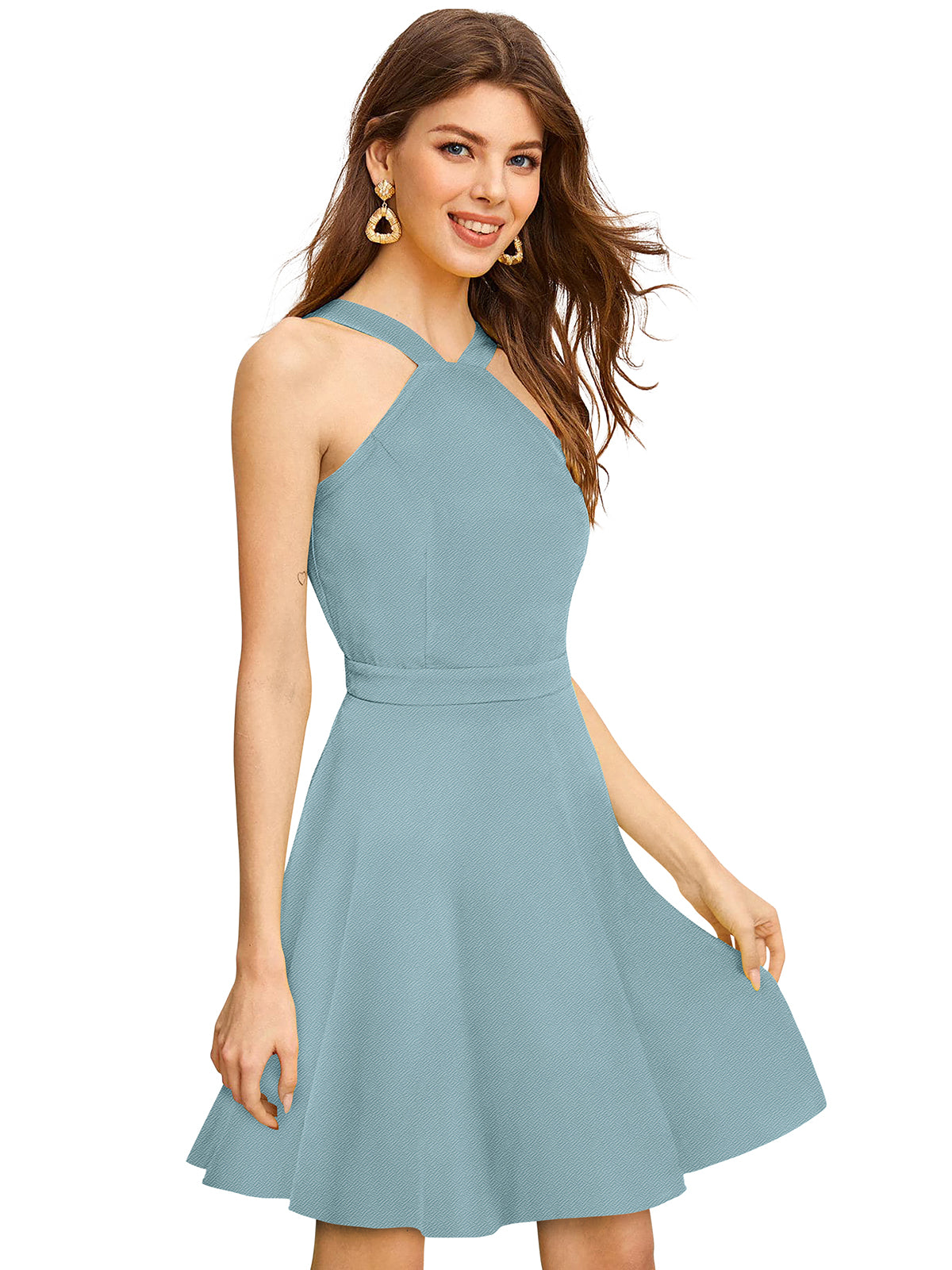 Western Wear Dress Knitting Pista Solid Np D 1309 Pista