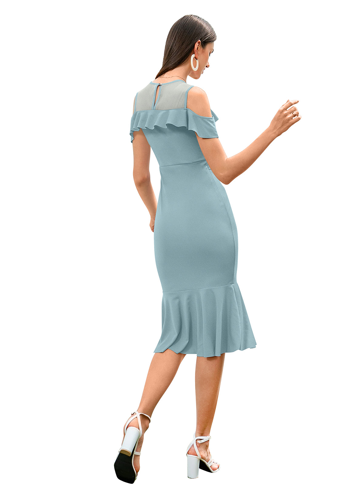 Western Wear Dress Knitting Pista Solid Np D 1429 Pista