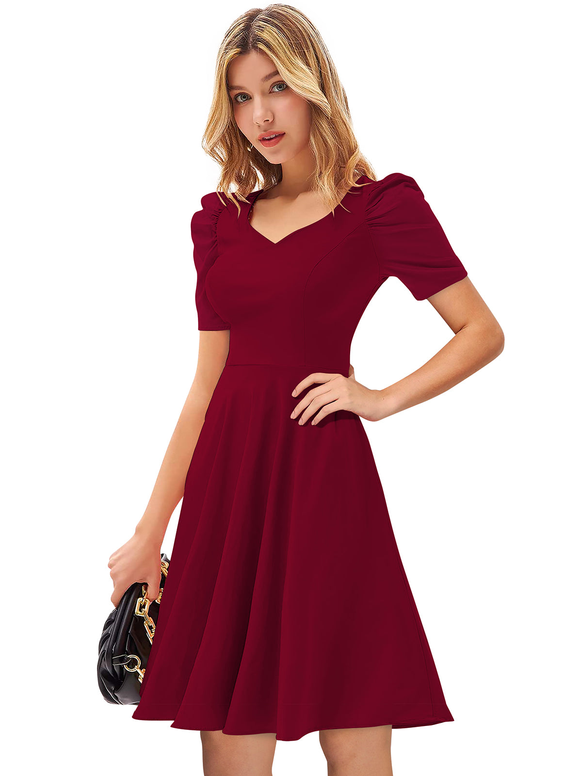 Western Wear Dress Knitting Maroon Solid Np D 972 Maroon
