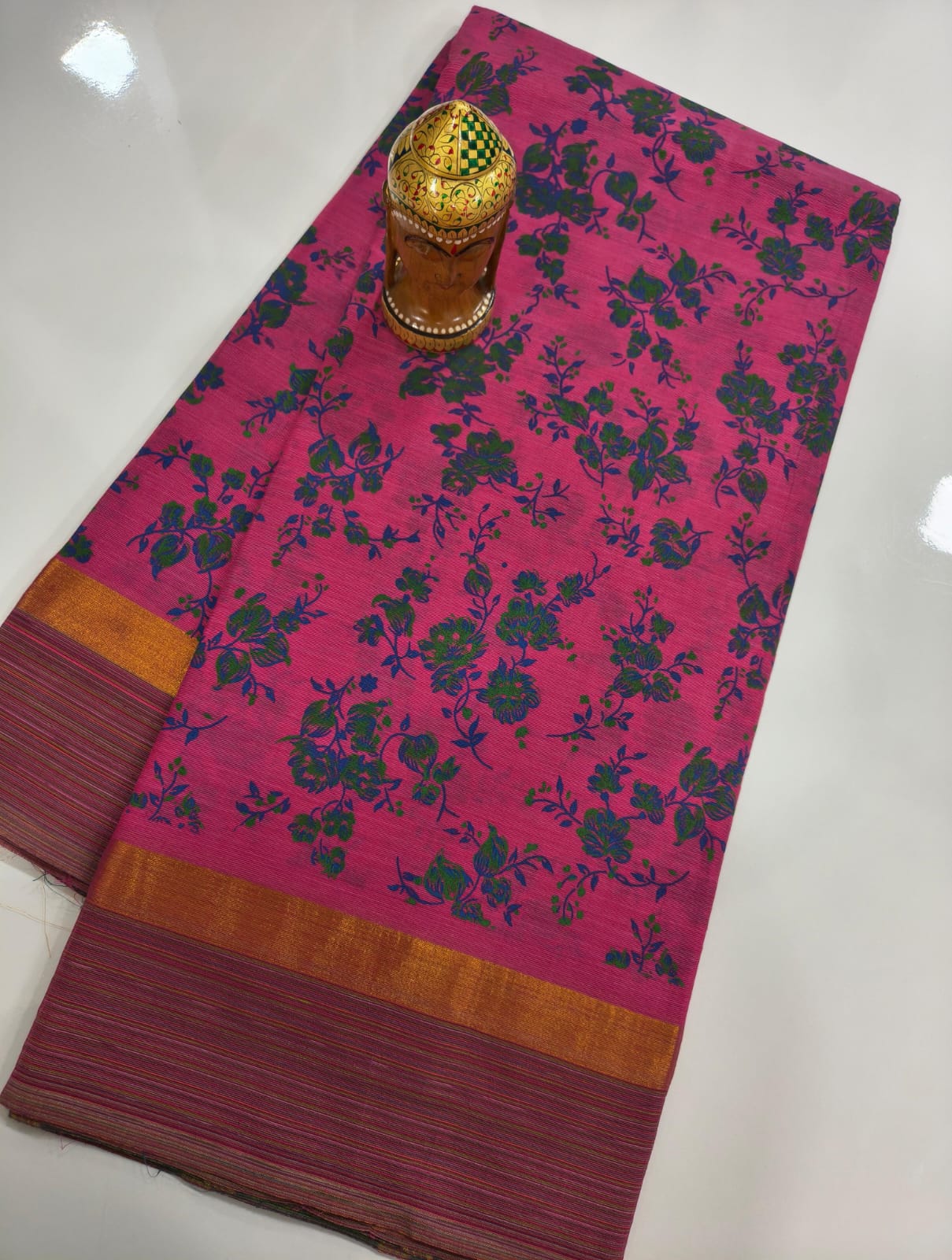 Mangalagiri Handloom Kalamkari Cotton Sarees collection
