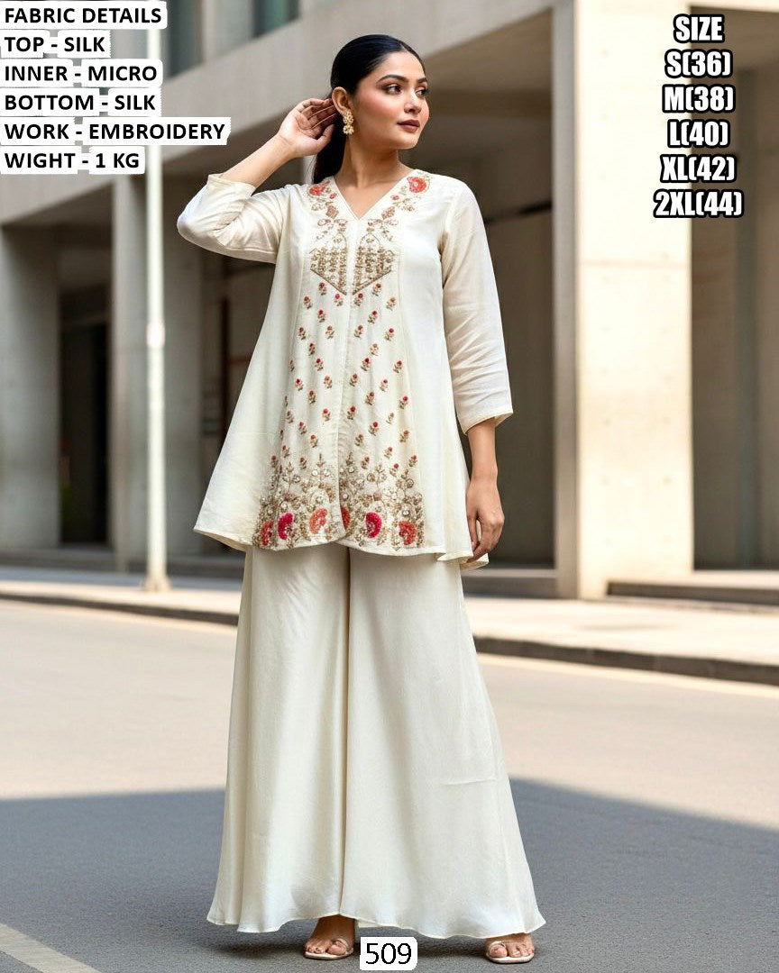 Kurta set with Palazzo pants