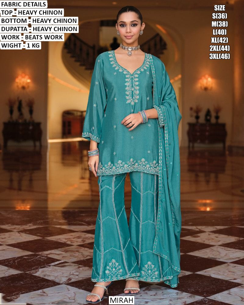 Kurta set with Palazzo pants
