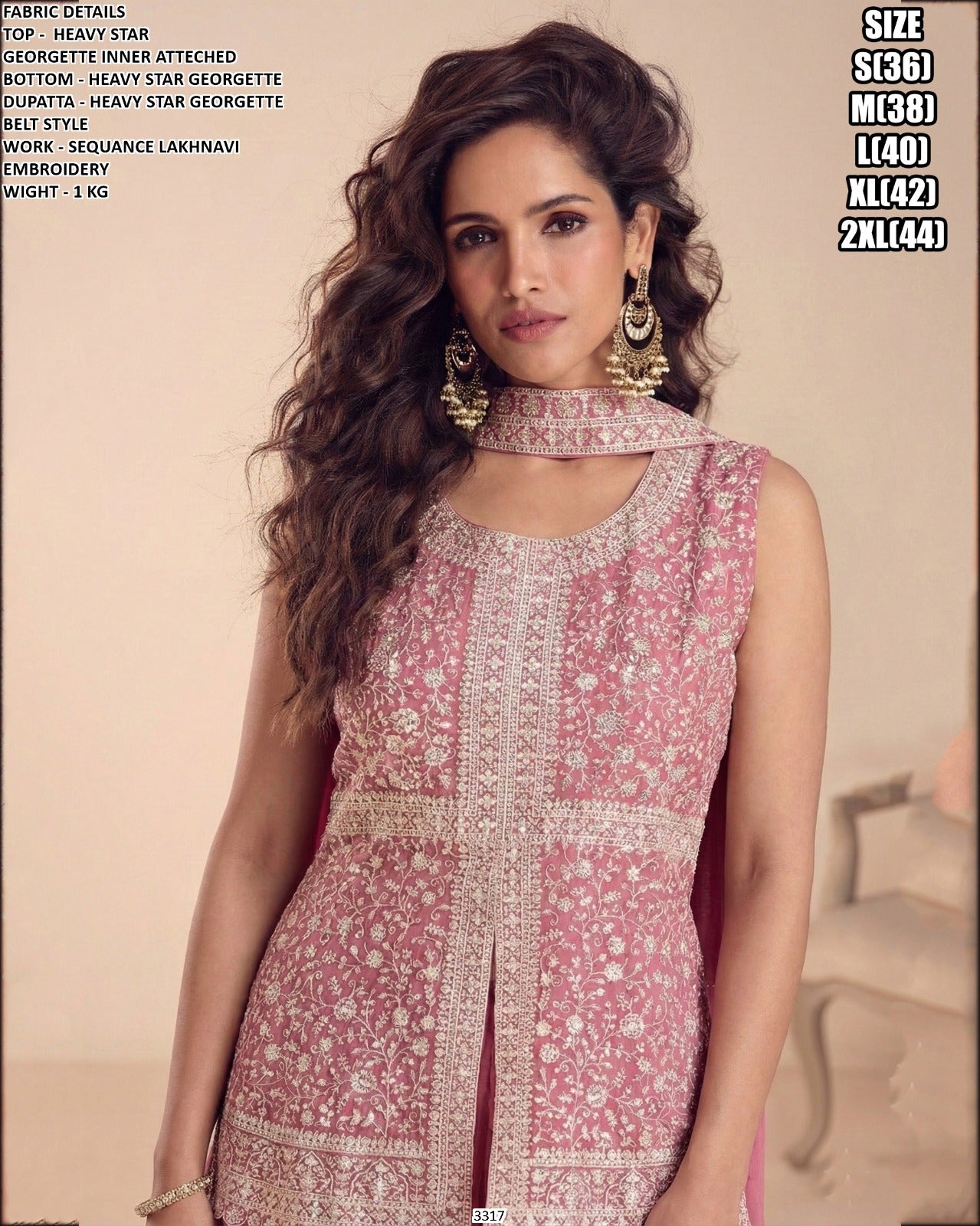 Designer Sharara Suit Set