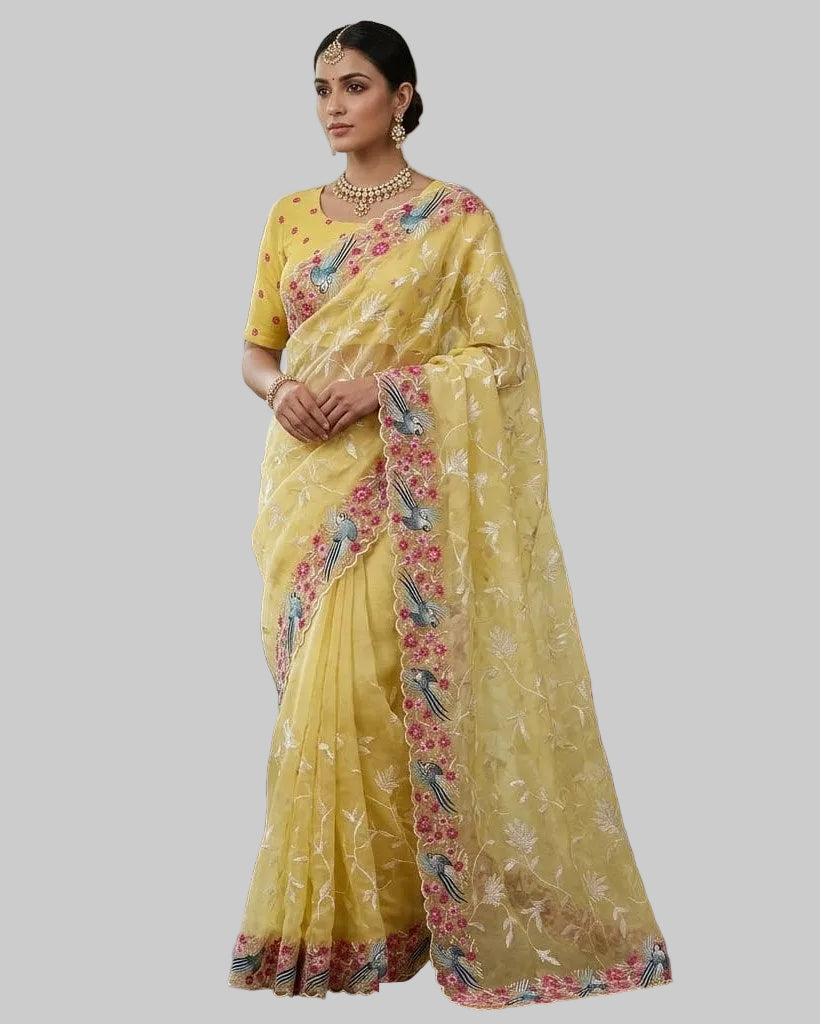 Party and festival saree