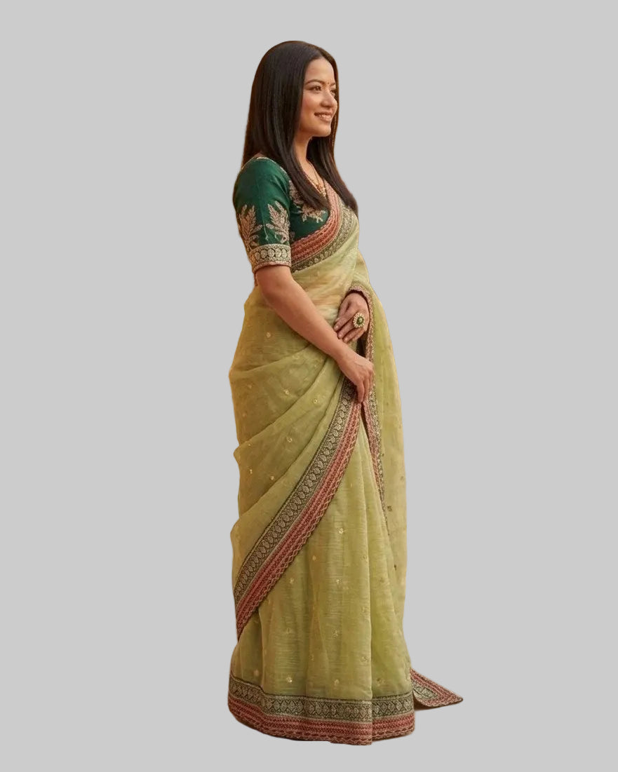 Party and festival designer saree