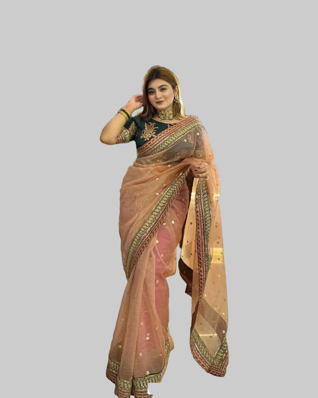 Party and festival designer saree