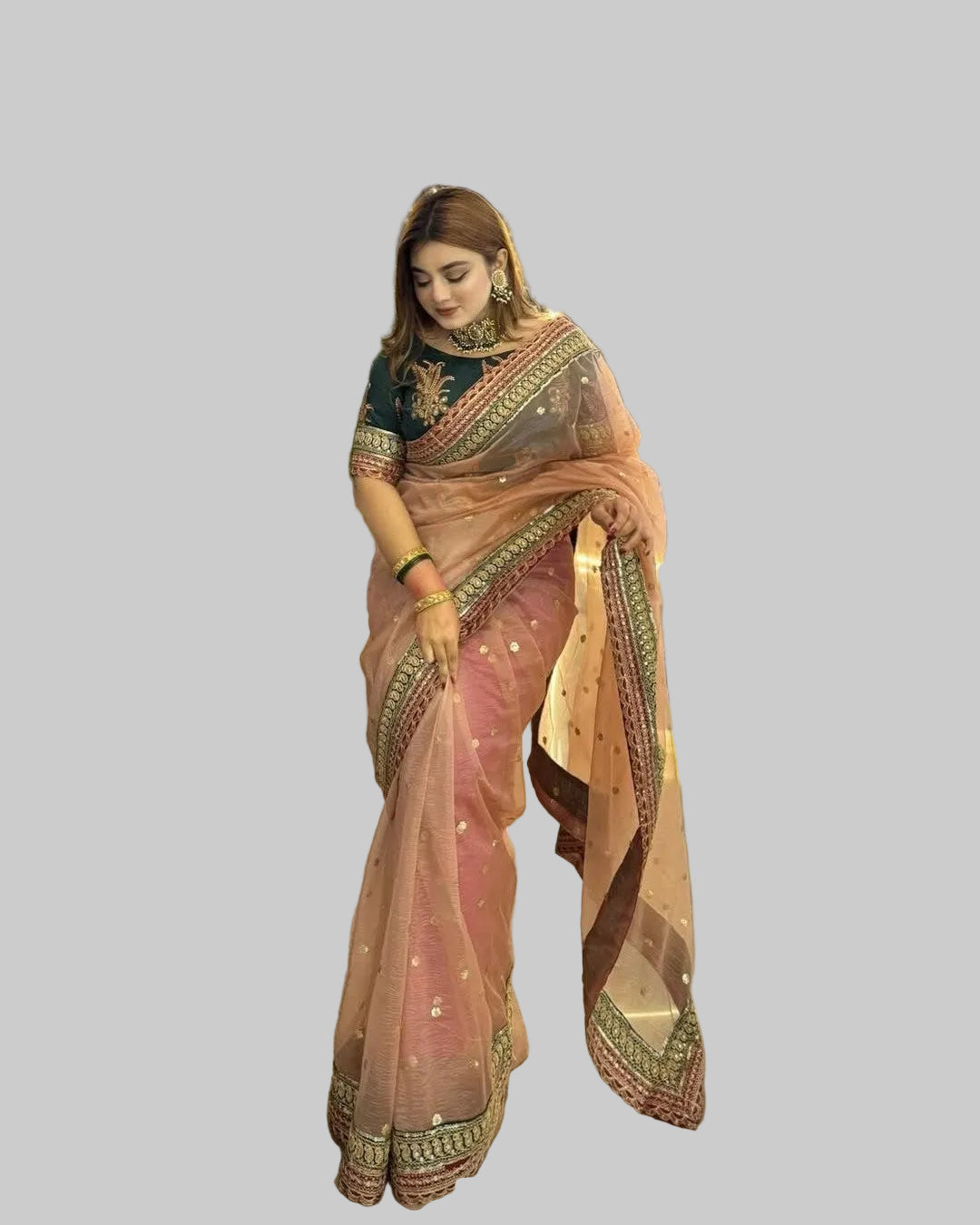 Party and festival designer saree