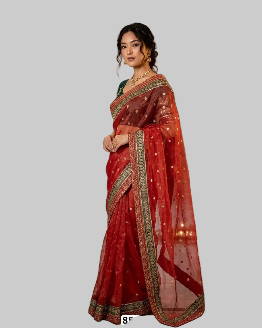 Party and festival designer saree