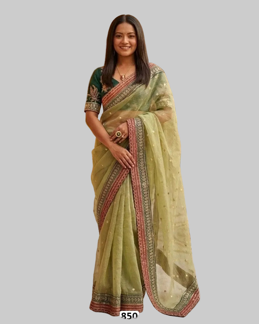 Party and festival designer saree